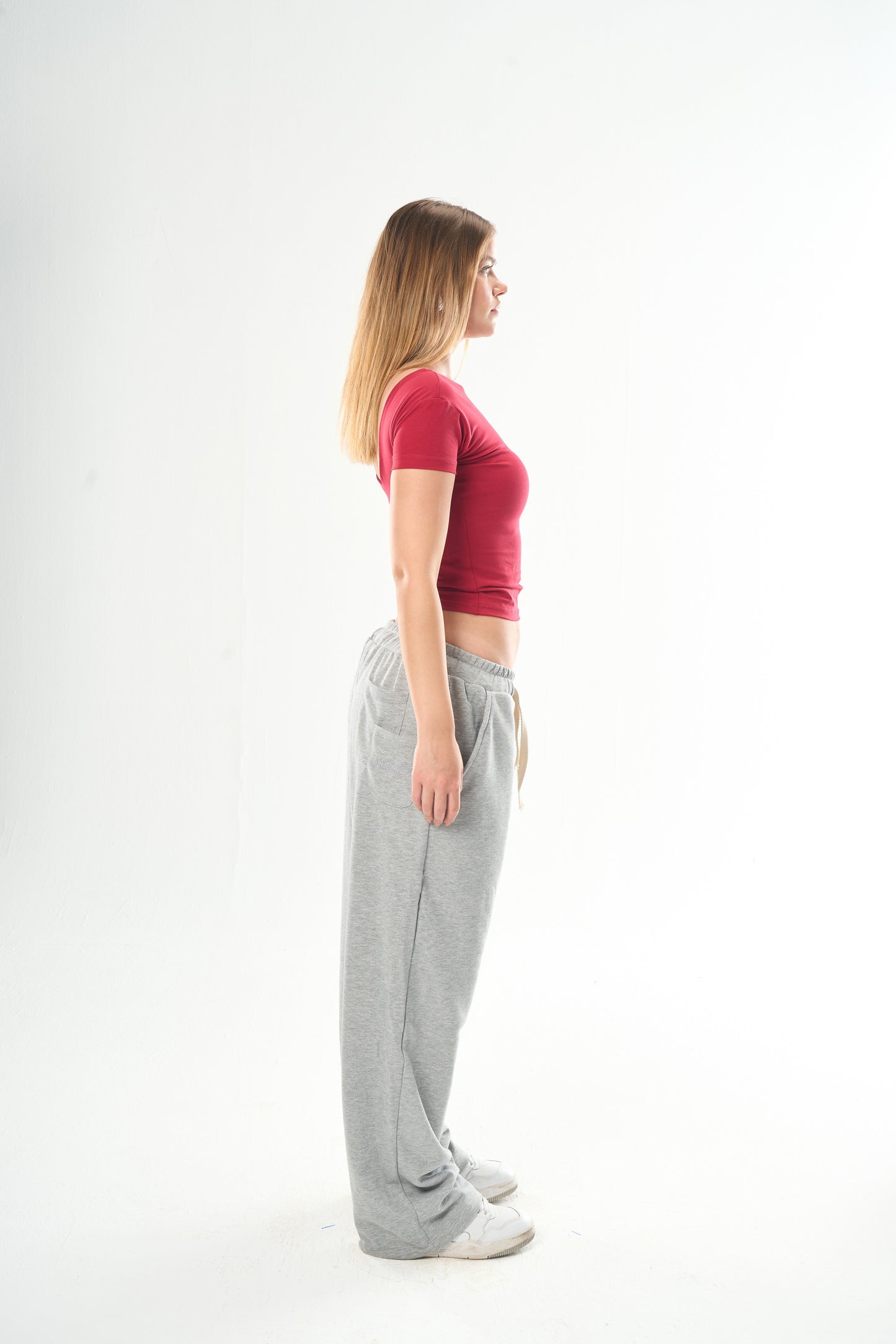 Burgundy Backless Top