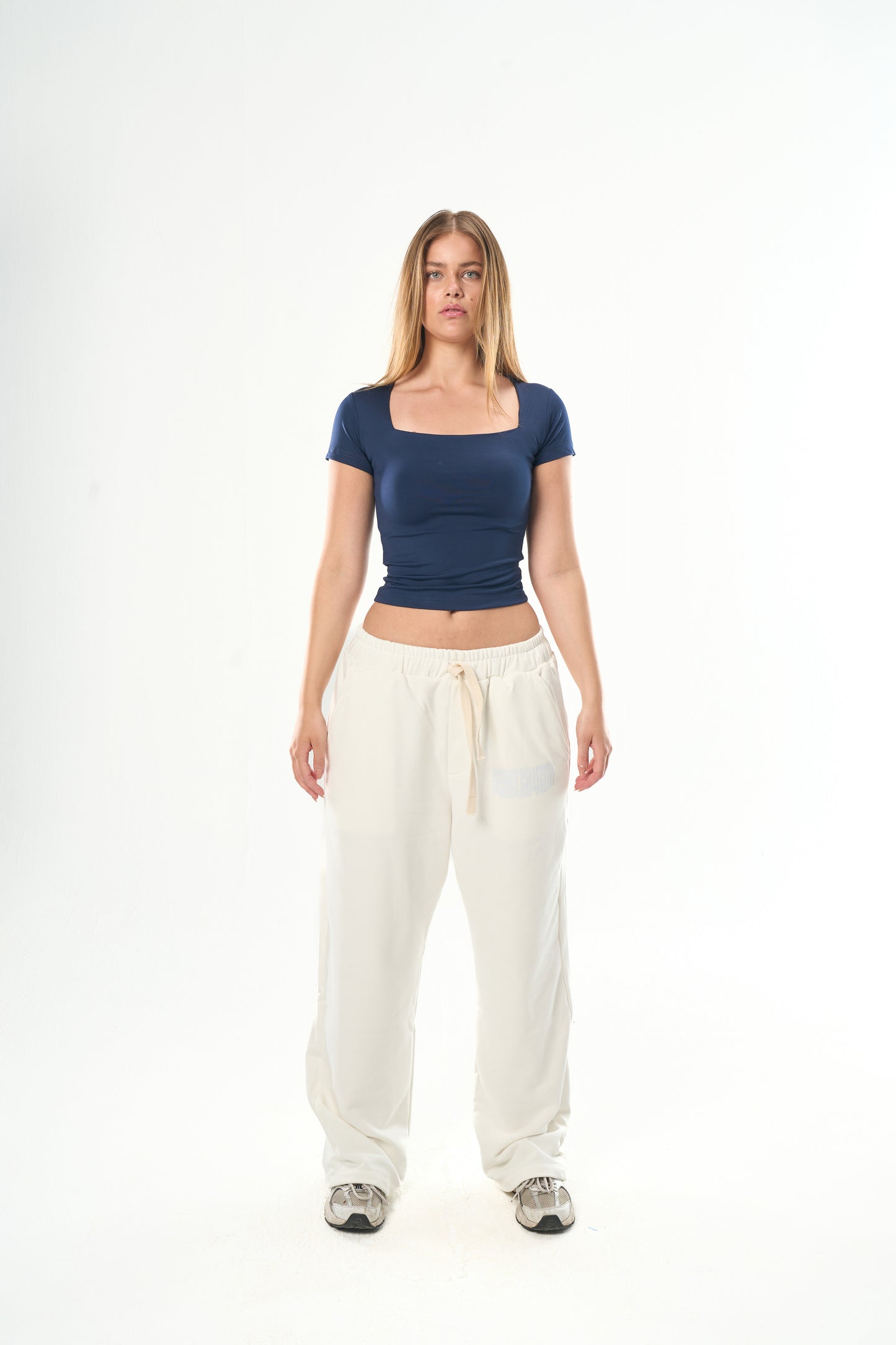 Navy Blue Square Top