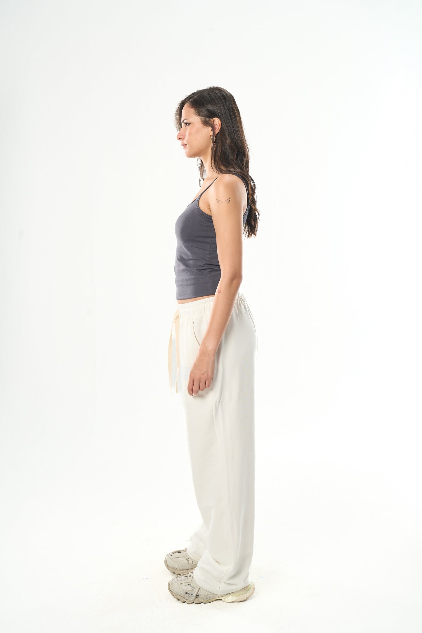 Dark Grey Spaghetti Top